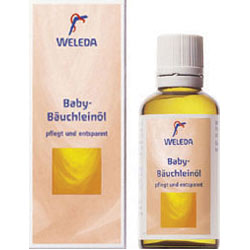 Масло для новорожденных (для массажа животиков) Weleda Baby Bauchleiol