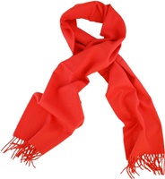 Very red scarf