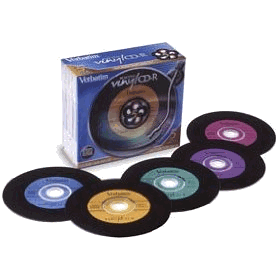Диски CD-R Verbatim Data Vinyl slim-case