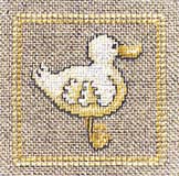 Набор для вышивки - Cute Duck Lanarte