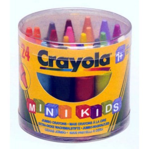 24 восковых мелка, CRAYOLA