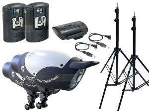 Комплект студийного света (напр. Jinbei QQ250 Studio Strobe Combo 220V)