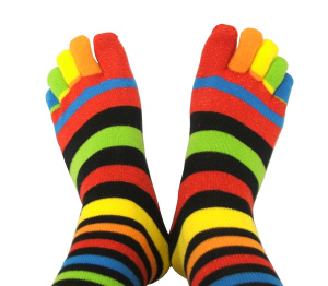 Toe socks