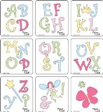 Cuttlekids Fairy Alphabet Dies