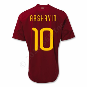 Russia 09/11 ARSHAVIN Home Soccer Jersey