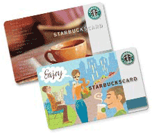 подарочная карта Starbucks Card