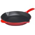 Le Creuset Enameled Cast-Iron 10-1/4-Inch Skillet with Iron Handle