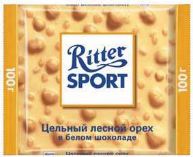 Ritter Sport белый&lt;3