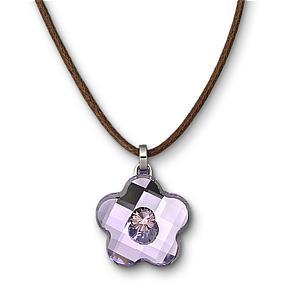 Violet Blossom Mini Pendant (Swarovski)