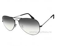 Очки Ray Ban Aviator (black/gradient silver)