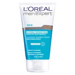 L'Oreal Men Expert Hydra Sensitive Cleansing Foaming Cream