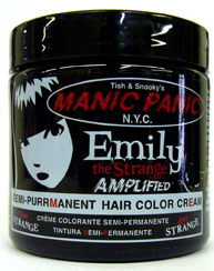 MANIC PANIC Emily the Strange AMPLIFIED Hair Color Kit (Sabbath Black)