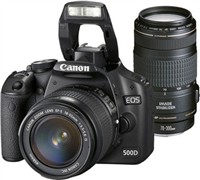 Canon EOS 500D Double KIT 18-55DC / 75-300DC