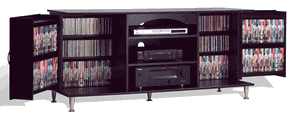 Plasma TV Stand with Media Storage - 60" - Prepac