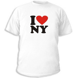 футболка I love NY