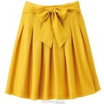 желтая юбка