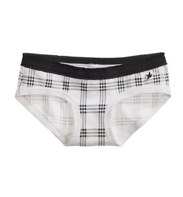 aerie plaid boybrief (white)