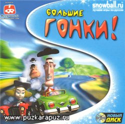 Игра "Большие гонки/Toon car"