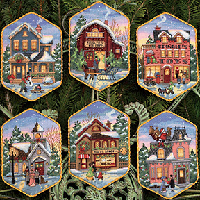 Christmas Village Ornaments