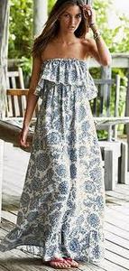 длинный сарафан