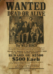 Old west wanted posters