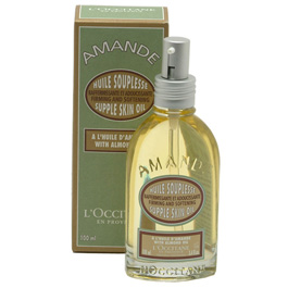 "L'Occitane" - Смягчающее миндальное масло для тела "Amande"