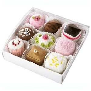 Haba Soft Petit Fours Set of 9 Desert Toys