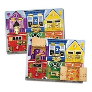 Melissa & Doug Deluxe Latches Board