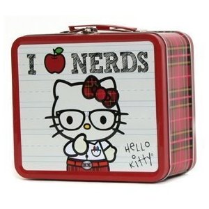 Hello Kitty - I Love Nerds Metal Lunch Box