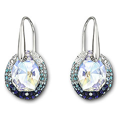 Hyacinth Blue Pierced Earrings