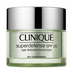 CLINIQUE Увлажняющий крем, предотвращающий появление признаков старения Superdefense SPF 25 Age Defense Moisturizer для комбинир