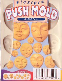 Форма для пластика Sculpey EZ Release Push Mold Doll Face (APM.34)