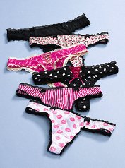 много трусиляторов Victoria's Secret