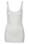 gray scoop neck vest