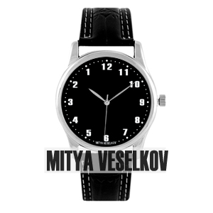 Часы со спиральным циферблатом Mitya Veselkov