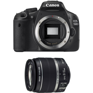 Зеркальная цифровая фотокамера CANON EOS 550D kit EF-S 18-55 IS