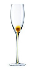 Luminarc: Бокалы для шампанского Drip Amber