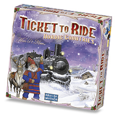 Ticket To Ride: Nordic Countries (Билет на поезд: Северные страны)