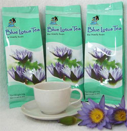 Lotus green tea