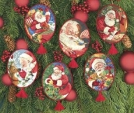 8755 Spirit of Santa Ornaments (Dimensions)