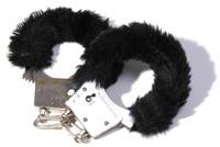 To present Alina the black fluffy handcuffs xD