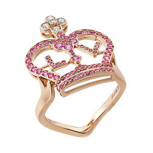 LV crown ring