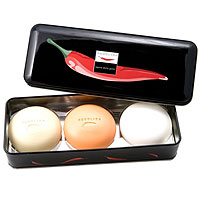 Подарочный набор мыла "Aquolina". Белый шоколад, Апельсин и Ваниль, Рисовый Крем,