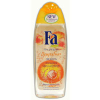 Гель для душа "Природная свежесть", апельсин и цветущий персик, формула мягкого ухода,