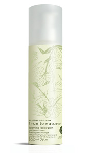 Очищающая пенка для лица "True to Nature"