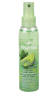 Охлаждающий спрей для тела "Лайм и мята"