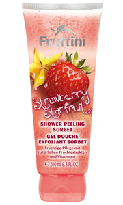 Пилинг для душа "Клубника и карамбола"