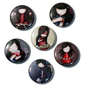 Little Girl Pin Set