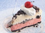 Chocolate-Cherry Ice-Cream Cake