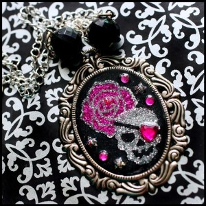 Love Kills - Cameo Necklace